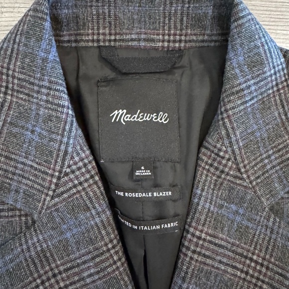 Madewell The Rosedale Blazer in Plaid - Picture 14 of 14